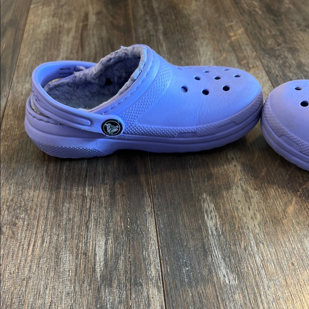 CROCS Purple Clog Shoes - Picture 6 of 10